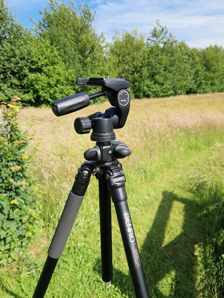Benro A2970T met Arca Swiss 3-weg balhoofd, Inclusief draagtas, Benro, Zo goed als nieuw, 175 cm of meer