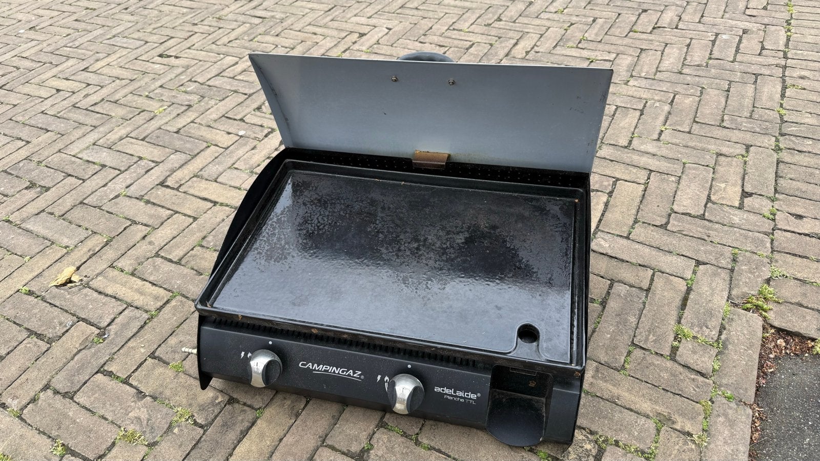 Campingaz Adelaide Plancha BBQ met accessoires, Ophalen, Gebruikt