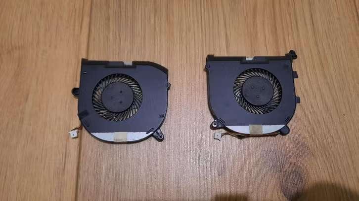 FCN Brushless motor laptop ventilatie L+R (0VJ2HC & 0TK9J1), Ophalen of Verzenden, Gebruikt, Luchtkoeling
