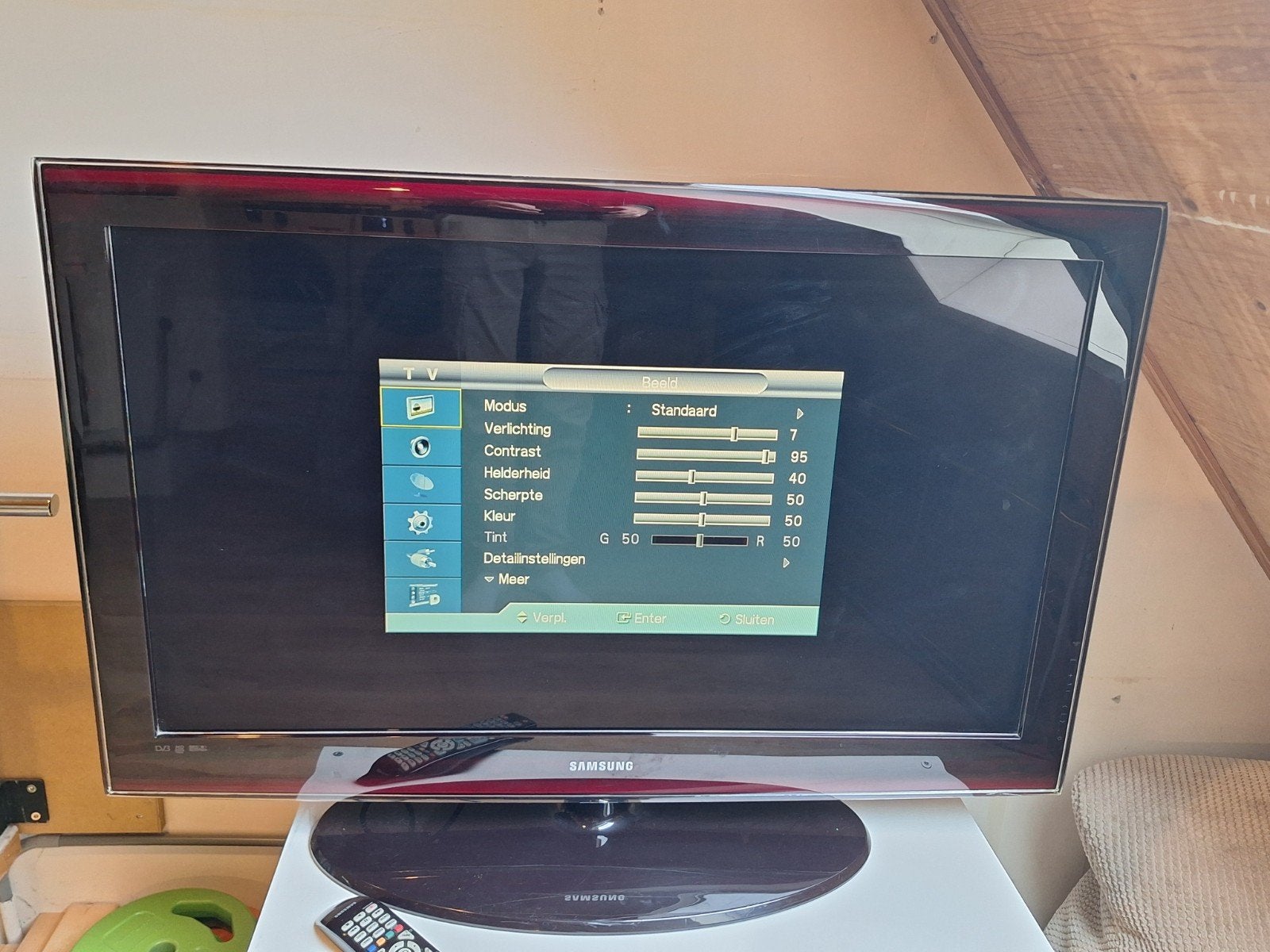Samsung Led tv 40 inch, Ophalen, Gebruikt, 50 Hz, Samsung