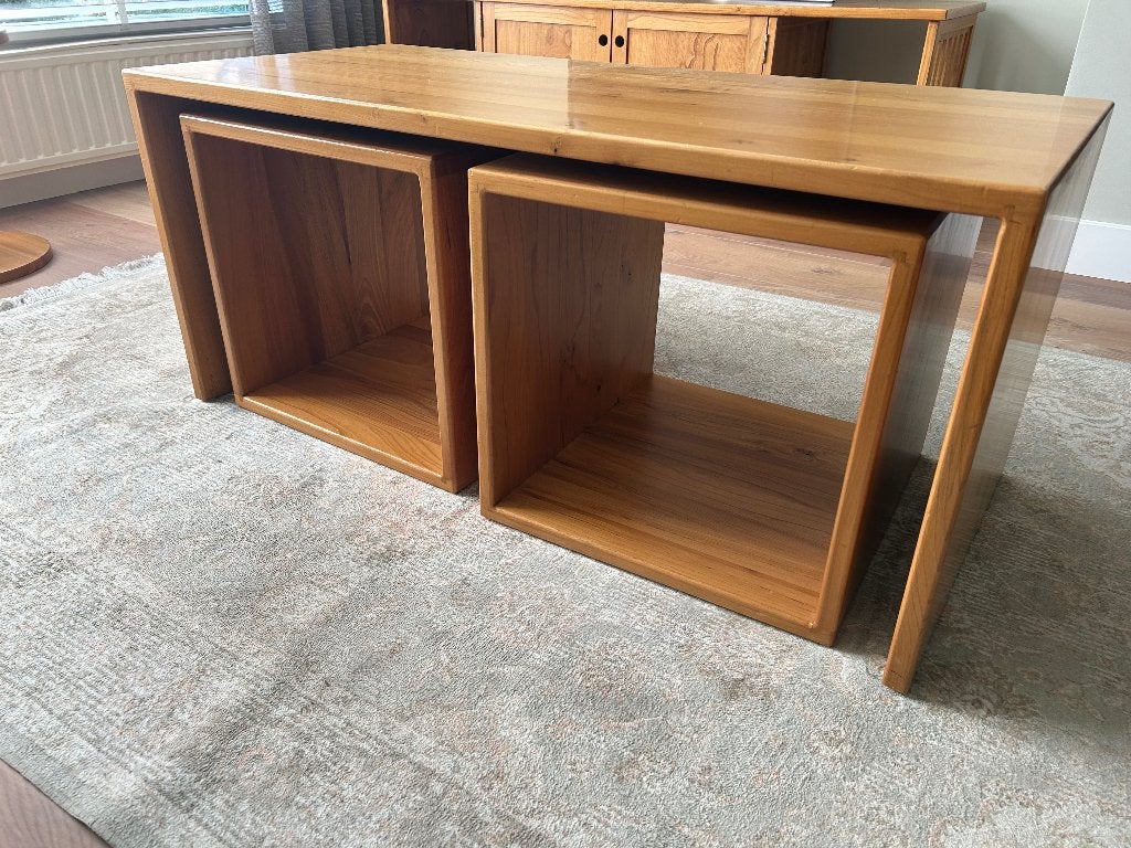 Salontafel, Ophalen, 50 – 75, Modern, hout, Gebruikt
