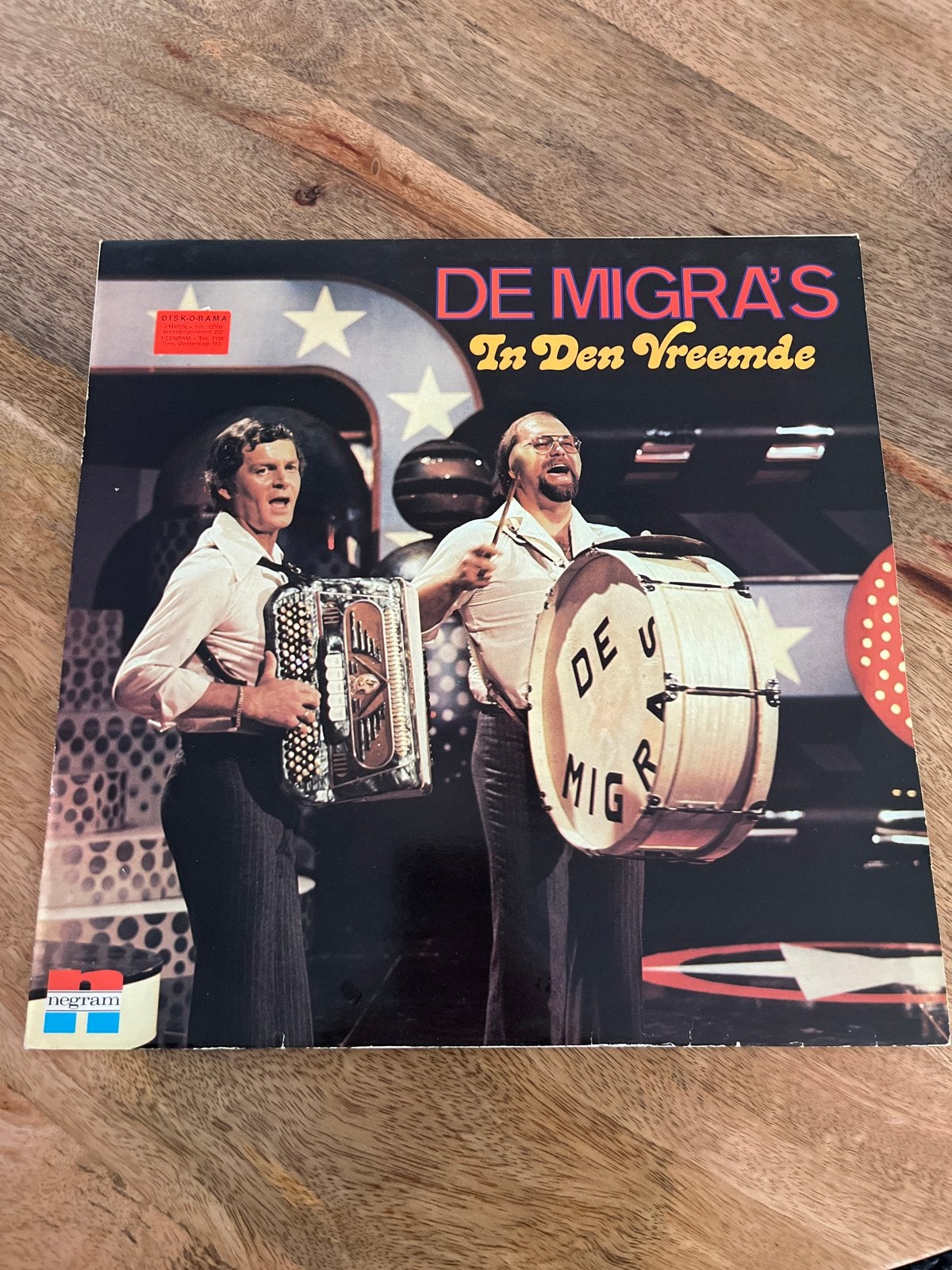 De Migra's - In Den Vreemde Vinyl LP Negram, Ophalen of Verzenden, Gebruikt, 12 inch
