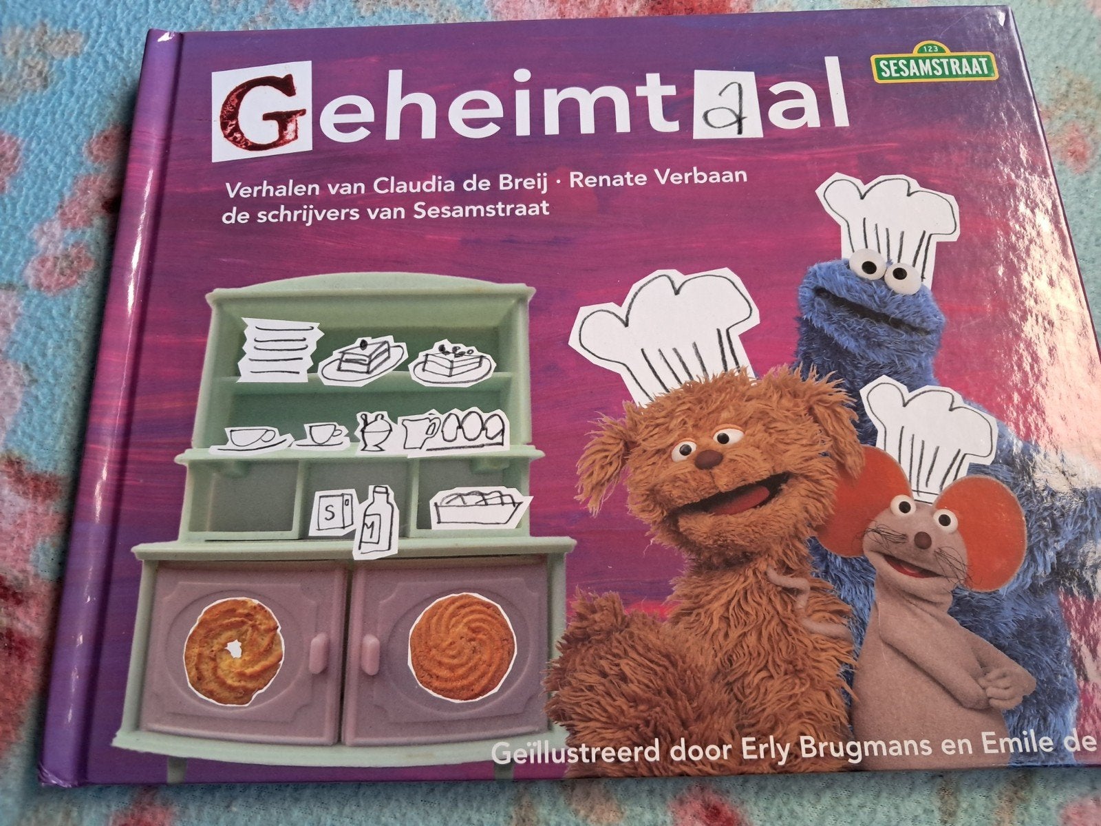 Geheimtaal Sesamstraat Voorleesboek, Boeken, Ophalen of Verzenden, Zo goed als nieuw, Claudia de Breij, Renate Verbaan, 2 tot 3 jaar