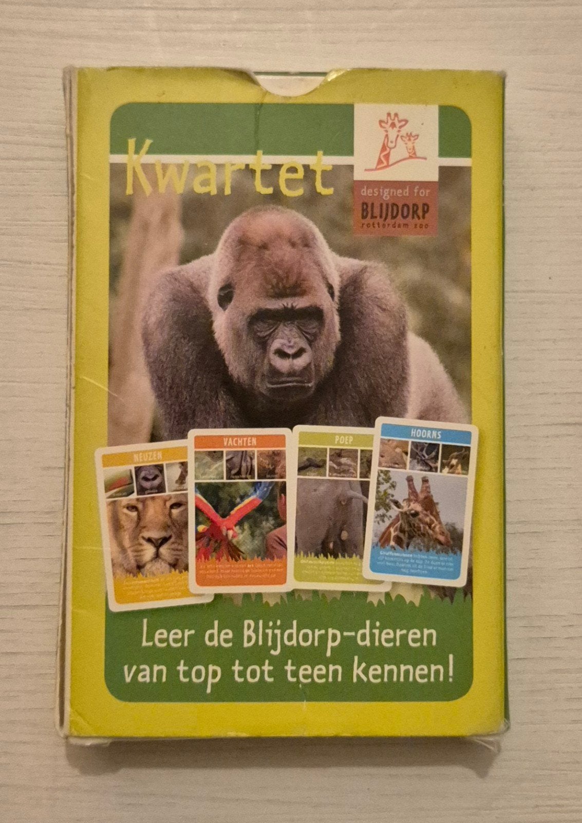 Kwartet Diergaarde Blijdorp, Ophalen of Verzenden, Zo goed als nieuw, Kwartet(ten)
