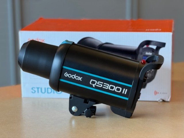 Godox QS300II Studioflitser | occasion + garantie, Audio, Tv en Foto, Overige typen, Ophalen of Verzenden, Zo goed als nieuw, Bathoorn 4B 9411 SE Beilen