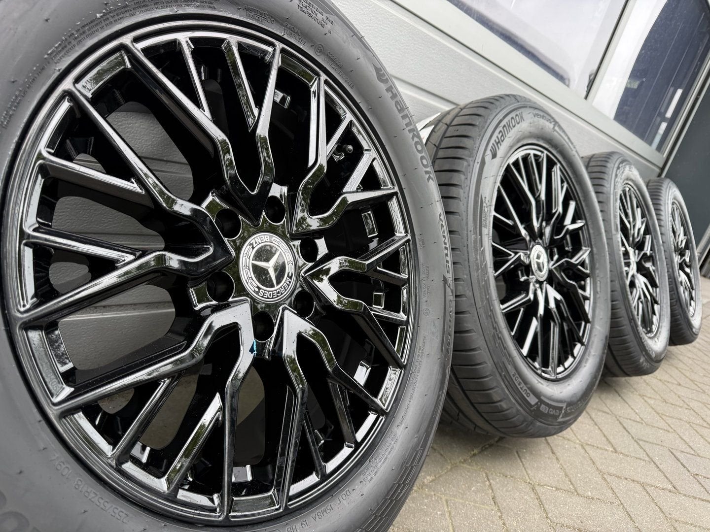 18 inch Mercedes Sprinter W907 W906 W910 velgen zomerbanden, Auto-onderdelen, 18 inch, Bestelwagen, 255 mm, -