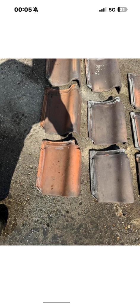 De verbeterde Hollandse dakpan rechter kantpannen, Ophalen, Steen of Klei, 15 m² of meer, Dakpannen