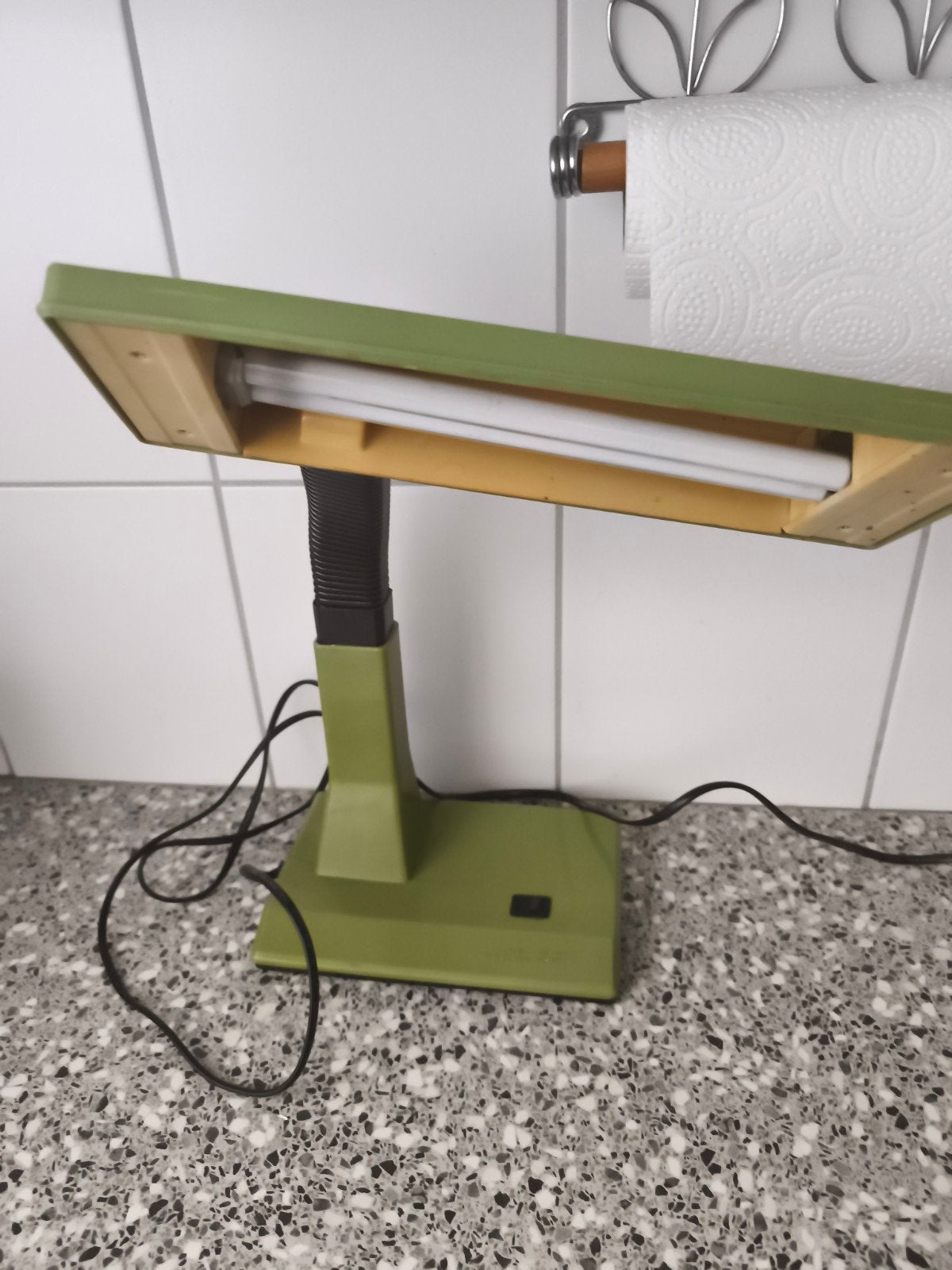 Vintage Groene Bureaulamp - Jaren '70 Stijl, Ophalen