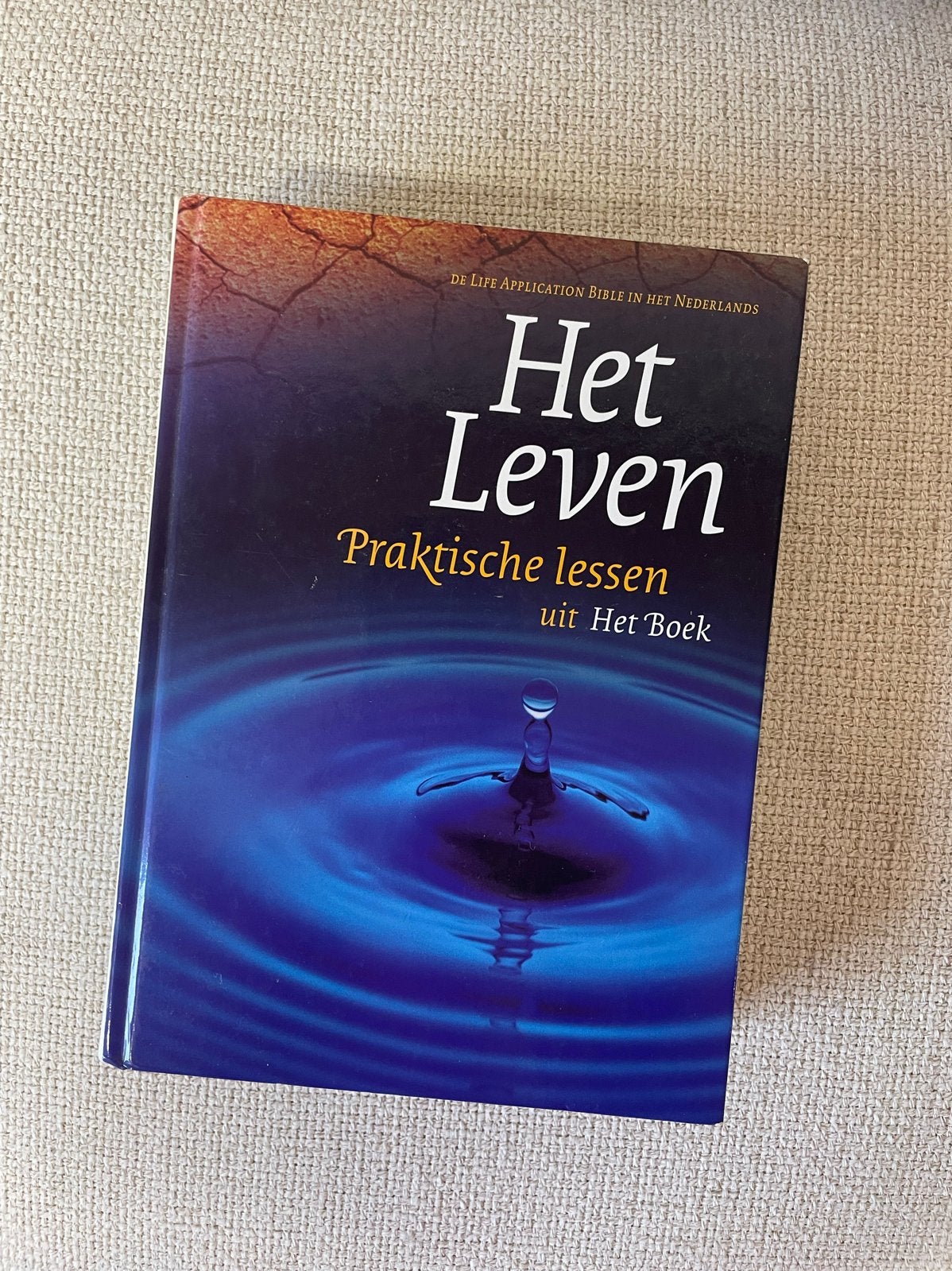 Het Leven: Praktische lessen uit Het Boek - Studiebijbel, Ophalen of Verzenden, Zo goed als nieuw, Christendom | Protestants