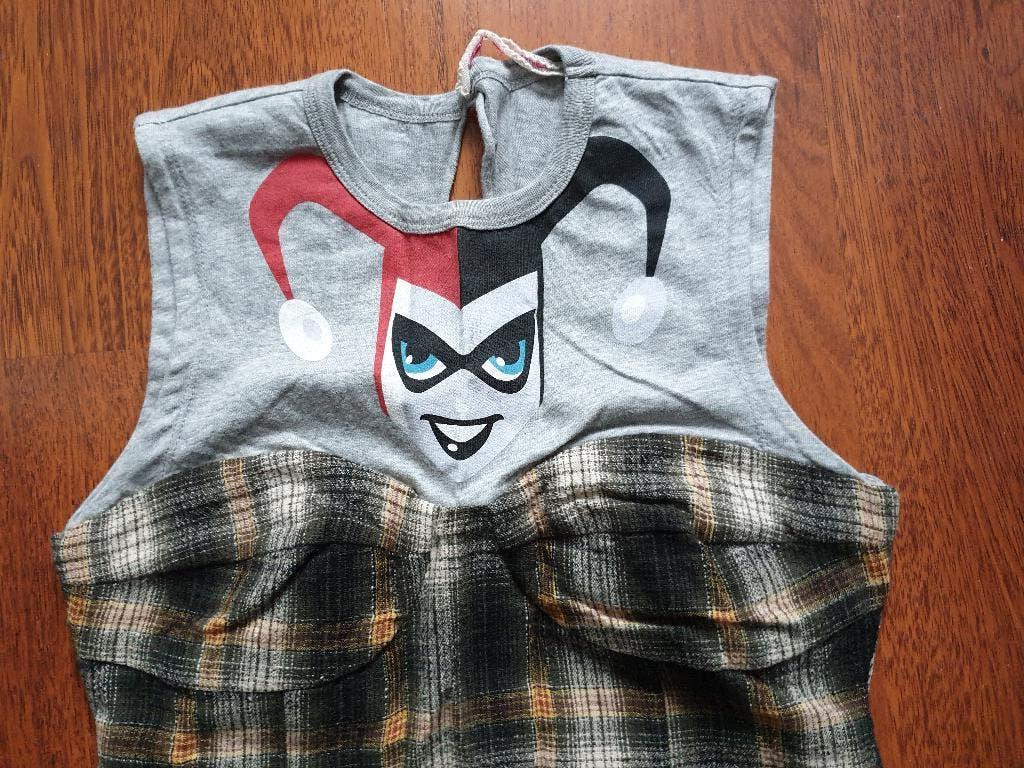 Bijzondere Bustier jurk Fornarina - Harley Quinn Lady Joker, Bruin, Fornarina, Ophalen of Verzenden, Zo goed als nieuw