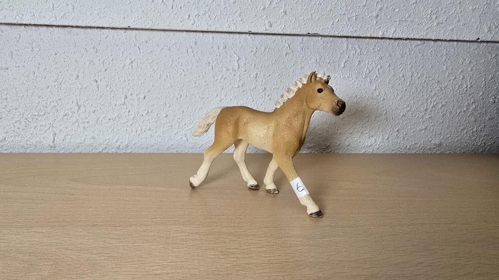 Schleich haflinger veulen model 13814, Verzamelen, Ophalen of Verzenden, Zo goed als nieuw