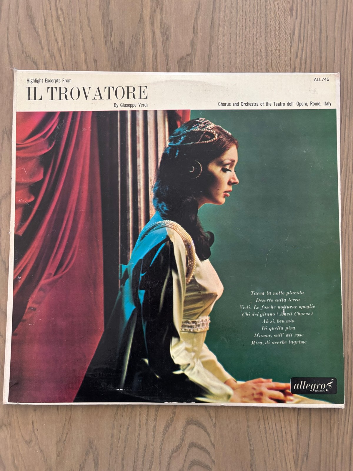 Giuseppe Verdi - Il Trovatore - LP - Klassiek, LP, Gebruikt, Verdi, Opera of Operette