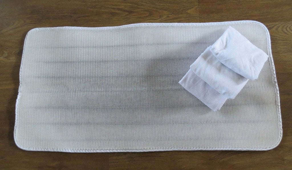 Aerosleep matrastopper met 3 geperforeerde hoeslakentjes, Kinderen en Baby's, Kinderkamer | Beddengoed, Jongetje of Meisje, Wit