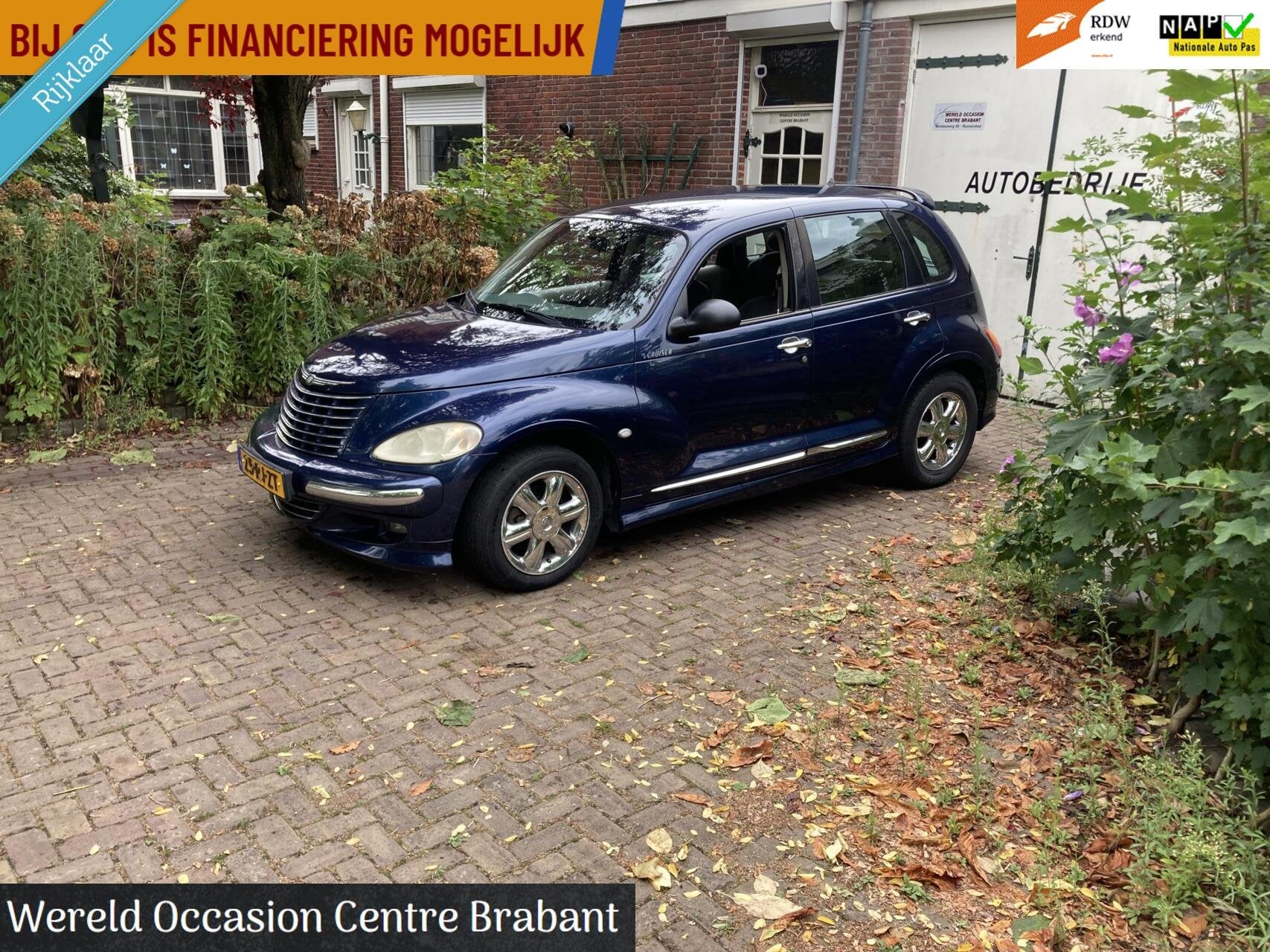 Chrysler PT Cruiser 2.4i Touring, Voorwielaandrijving, Gebruikt, Traction-control, Blauw