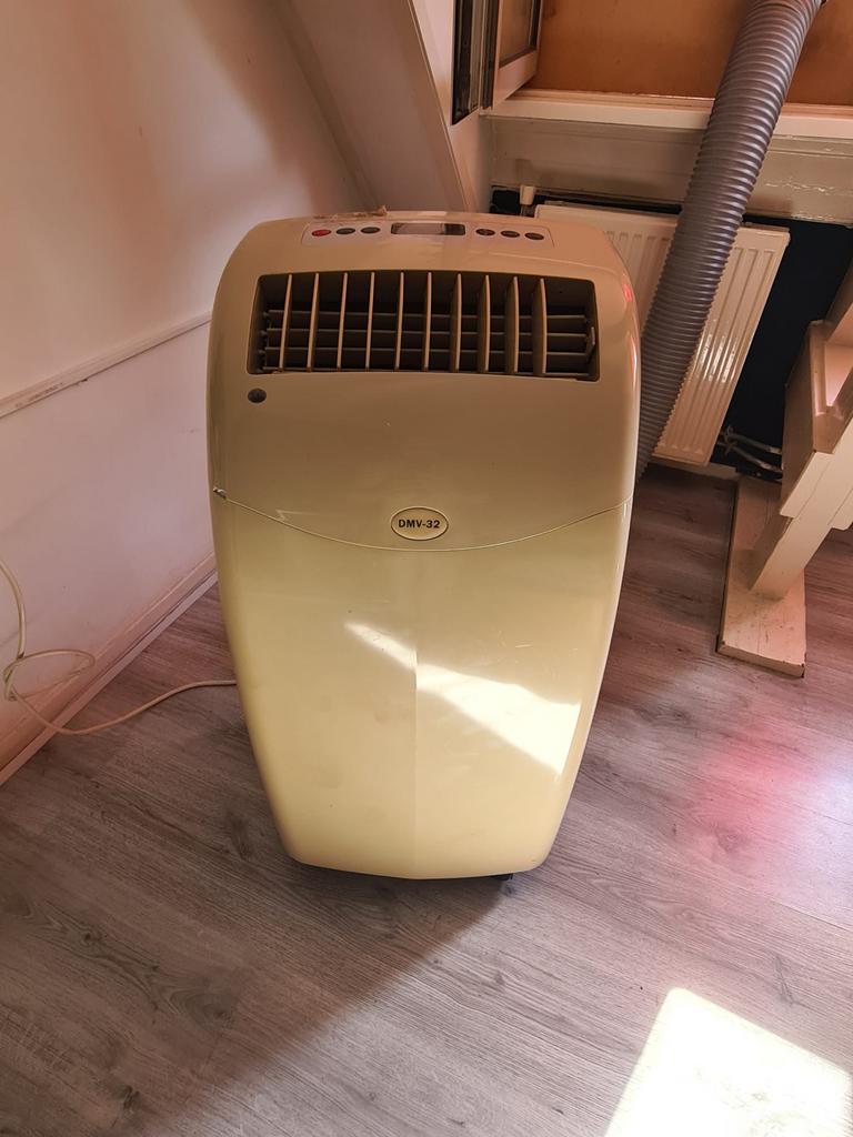 Mobiele airco DMV-32 - Houd je hoofd koel deze zomer!, Witgoed en Apparatuur, Airco's, Ophalen, Gebruikt, Minder dan 60 m³, Timer