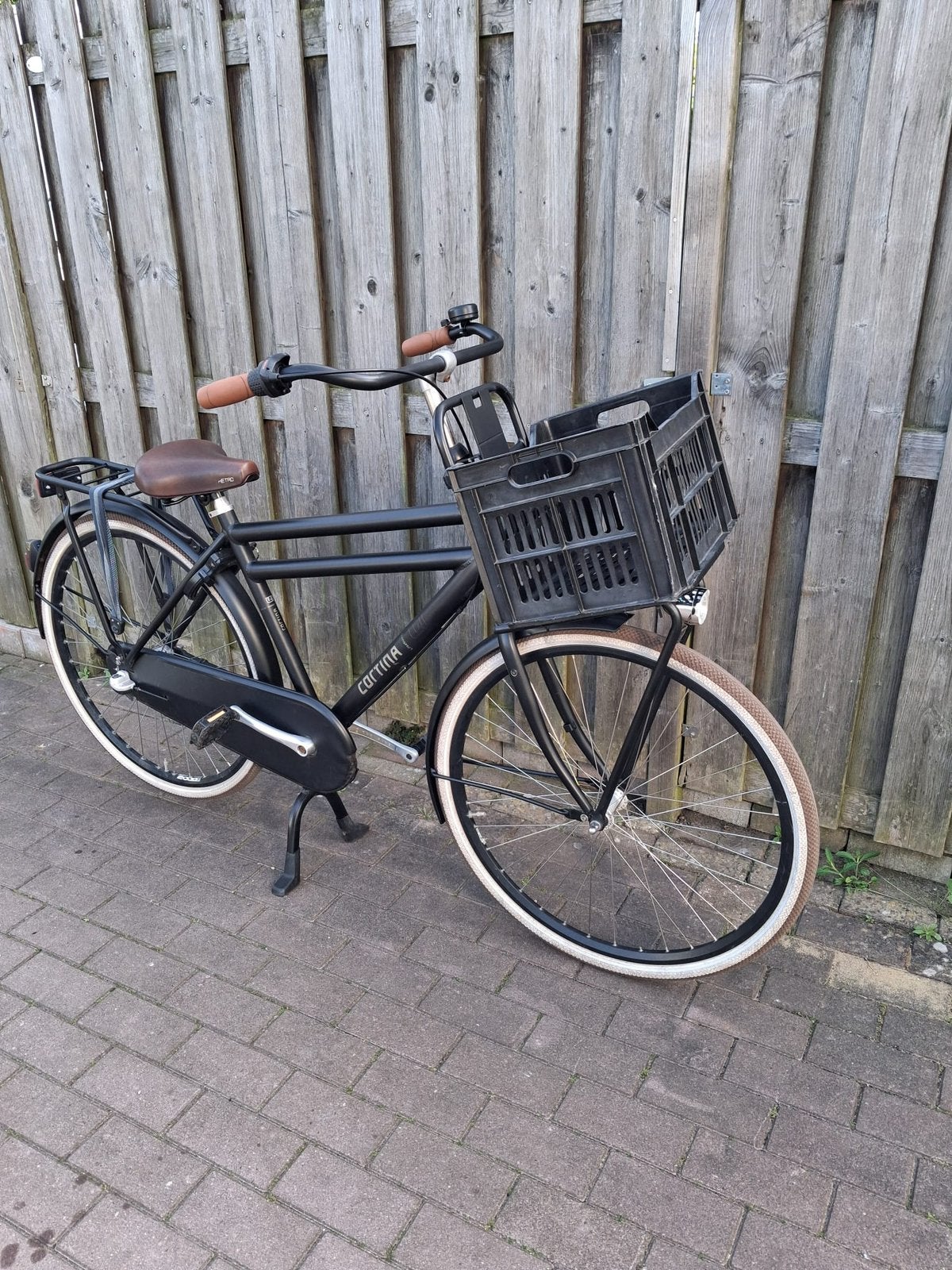Cortina U4 transportfiets 28inch 50cm, Terugtraprem, Versnellingen, 49 tot 53 cm, Zo goed als nieuw
