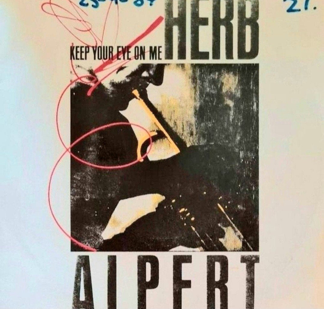HERB ALPERT  - KEEP YOUR EYE ON ME, Cd's en Dvd's, Vinyl Singles, Ophalen of Verzenden, Gebruikt