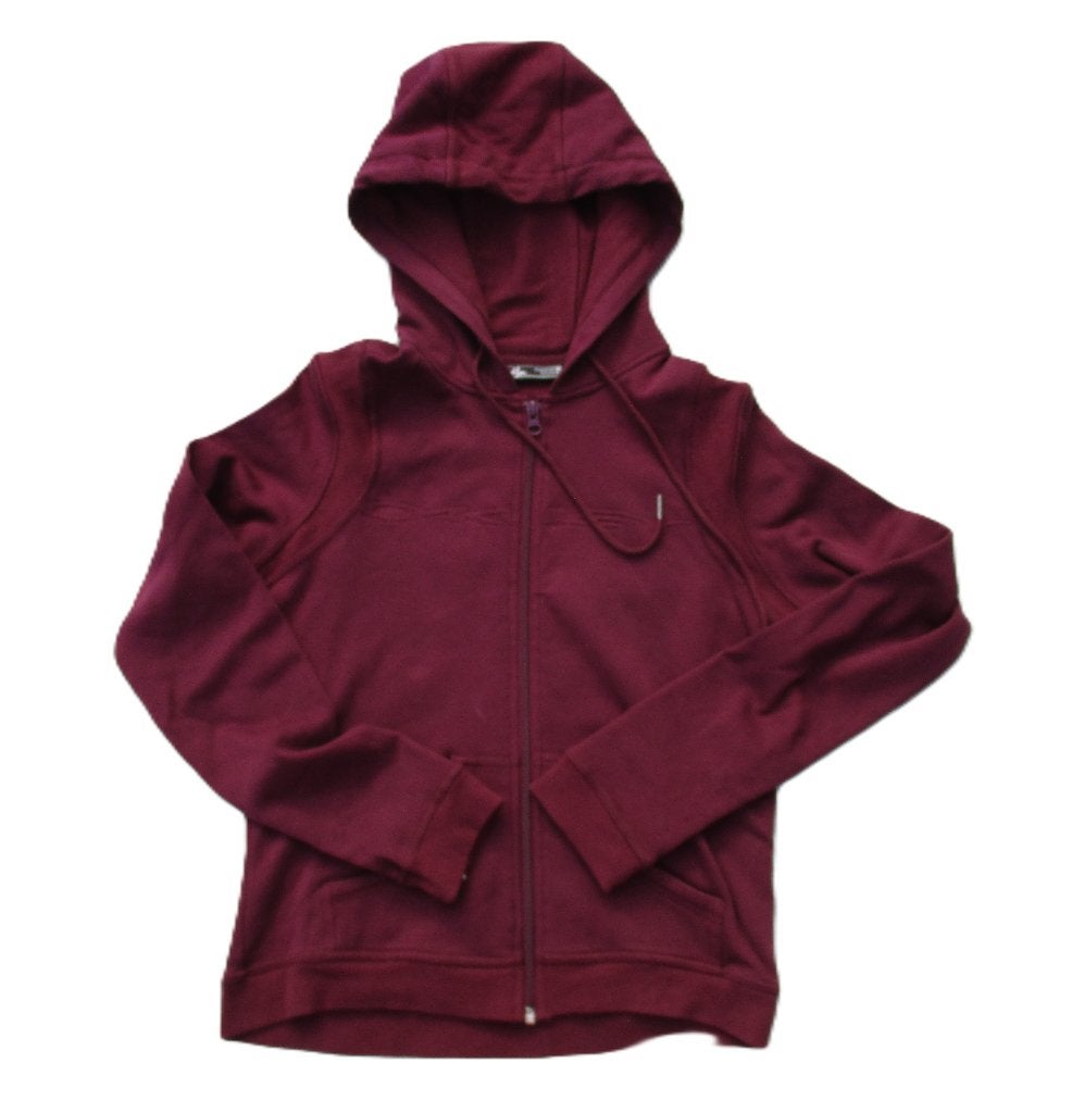 OAKLEY VINTAGE LADIES HOOD FLEECE ZIP ULTRAVIOLET LARGE, Info@taurusvintage.nl, Paars, Maat 42/44 (L), Nieuw