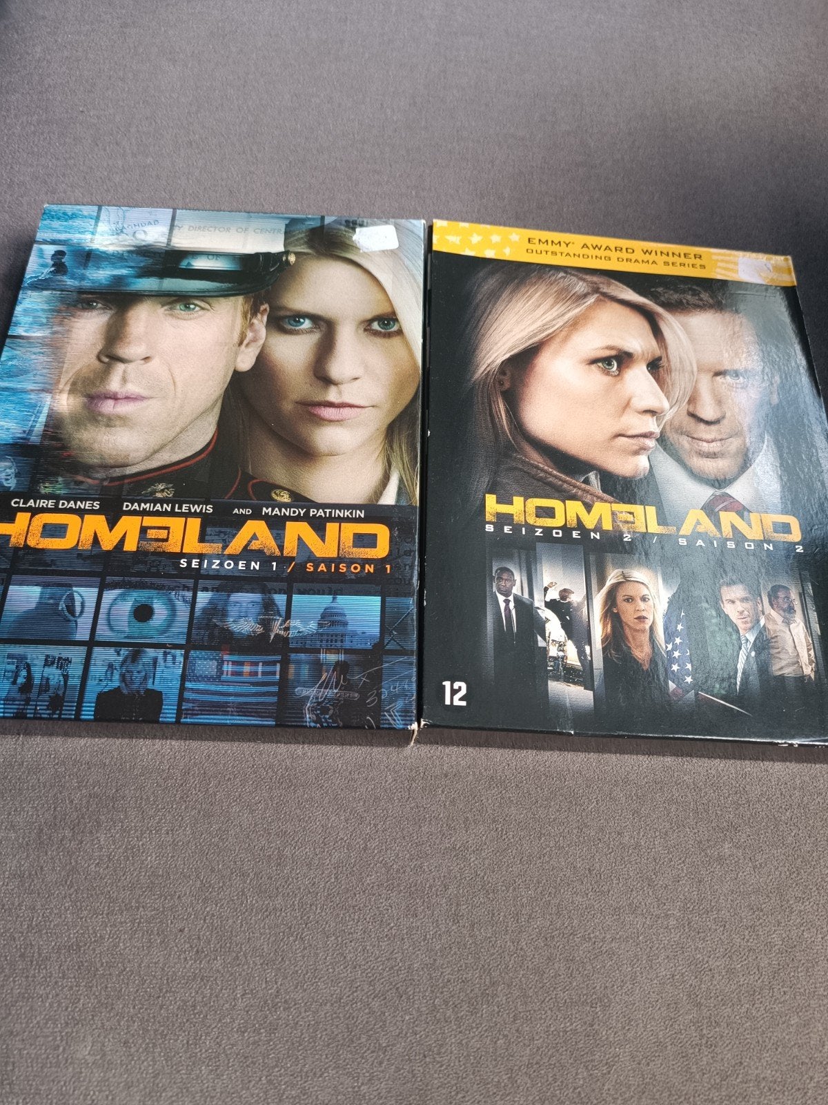 Homeland seizoen 1 & 2 - dvd, Vanaf 12 jaar, Ophalen of Verzenden, Zo goed als nieuw, Komedie