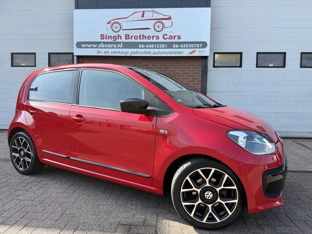 Volkswagen up! 1.0 move up! BlueM. AIRCO NAP Sportuitlaat !, Auto's, Volkswagen, Start-stop-systeem, Gebruikt, 840 kg, Handgeschakeld