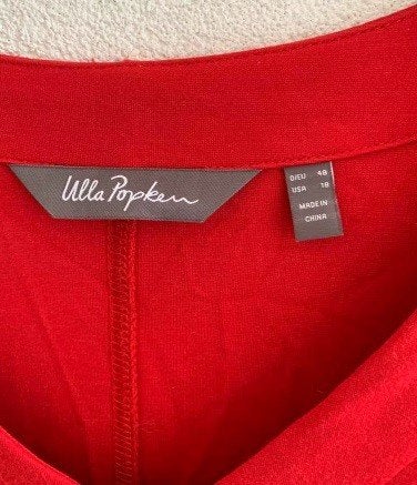 Ulla Popken prachtige jurk maat 48, Verzenden, Maat 46/48 (XL) of groter, Zo goed als nieuw, Knielengte