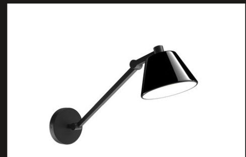 Zuiver Wandlamp Lub Zwart 1 stuk, Ophalen, Nieuw, Metaal, Modern