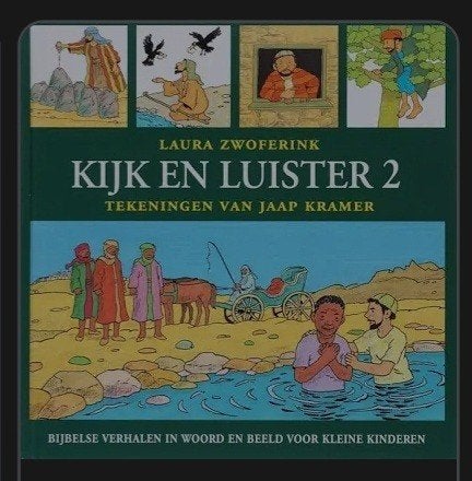 kijk en luister kinderbijbel deel 2 laura zwoferink, Ophalen, Zo goed als nieuw, 2 tot 3 jaar