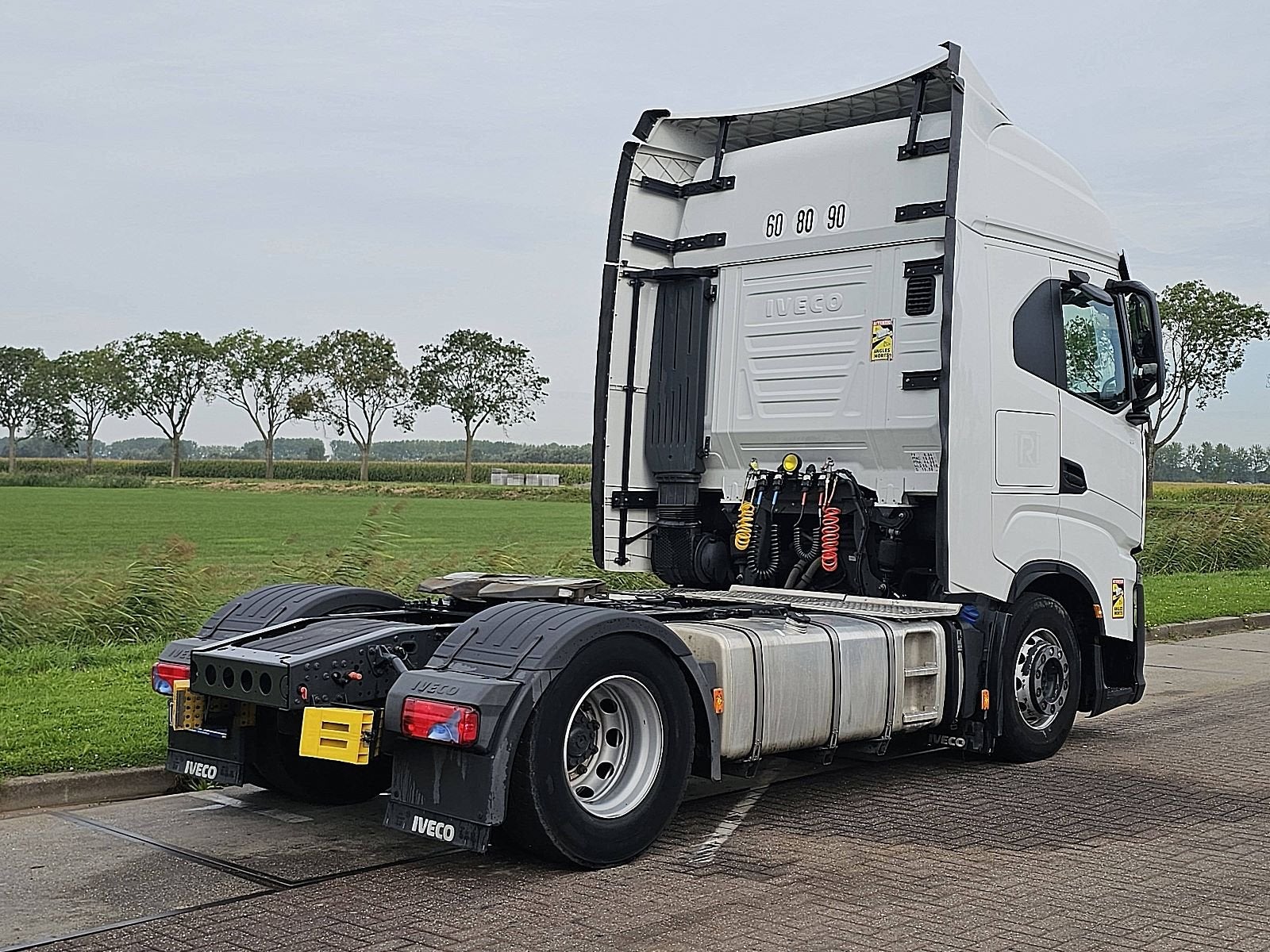 IVECO S-WAY AS440S48, Auto's, Vrachtwagens, Automaat, Euro 6, Iveco, Wit