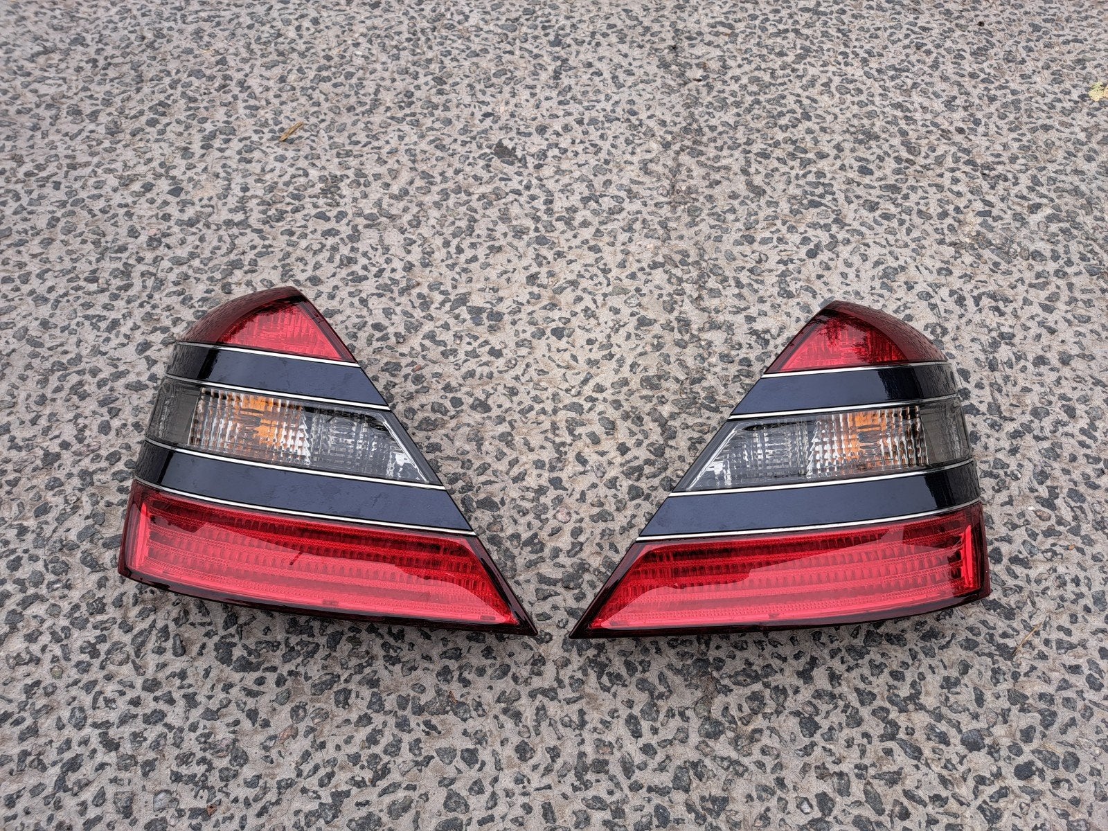 Mercedes S klasse W221 achterlichten, Ophalen