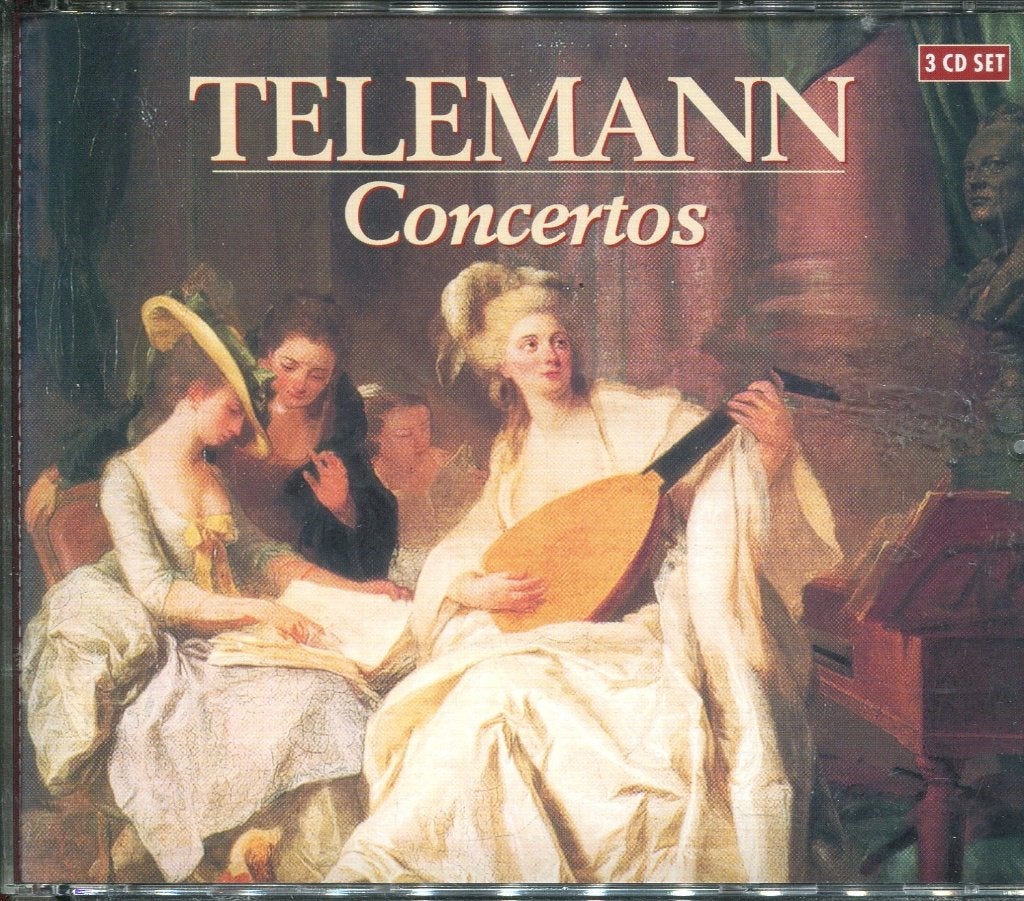 Georg Philipp Telemann Concertos ( 3 cd ), Boxset, Overige typen, Ophalen of Verzenden, Zo goed als nieuw