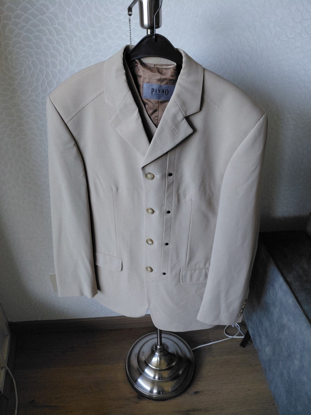 heren colbert met gilet, Maat 48/50 (M), Ophalen of Verzenden, Zo goed als nieuw, Bruin