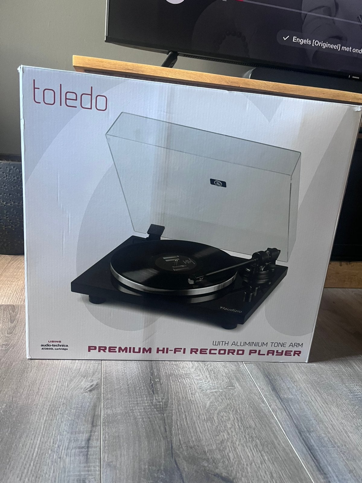 Audizio Toledo Premium Draaitafel - Nieuw in doos, Audio, Tv en Foto, Overige merken, Nieuw, Ophalen of Verzenden, USB-aansluiting