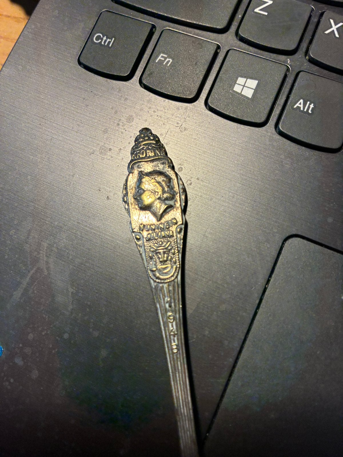 Oud lepeltje kroning Koningin Juliana, Ophalen of Verzenden