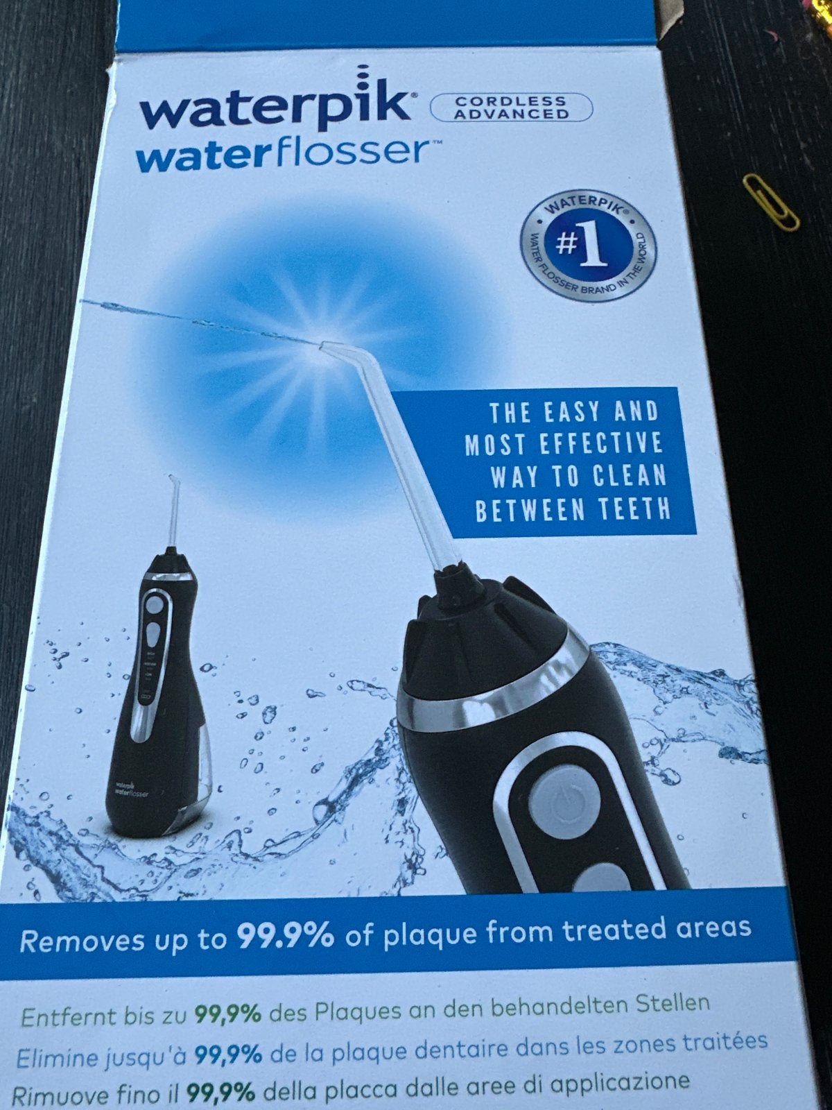 Waterpik Waterflosser Cordless Advanced WP-560, Ophalen of Verzenden, Nieuw, Overige typen