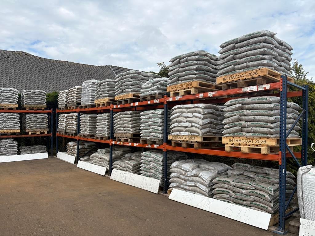 OUTLET ZAND GRIND AARDE, Ophalen, Nieuw, Wit