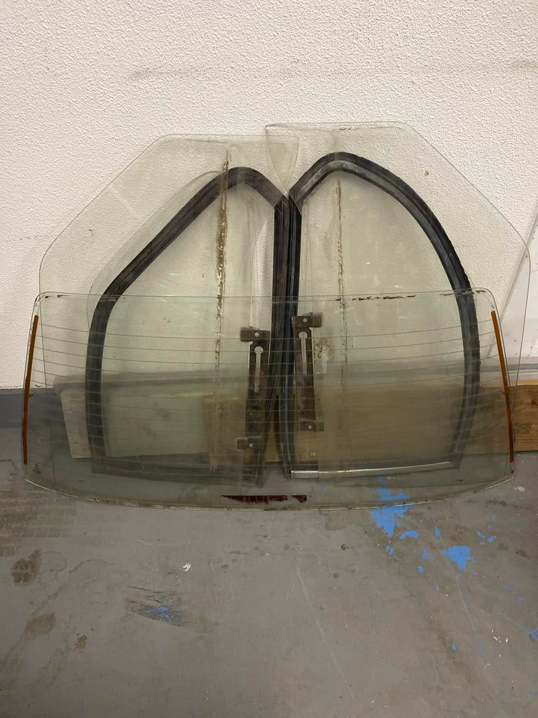 BMW E21 3 Serie Blank Glas Set - Achter, Links & Rechts, Ophalen, Gebruikt, BMW