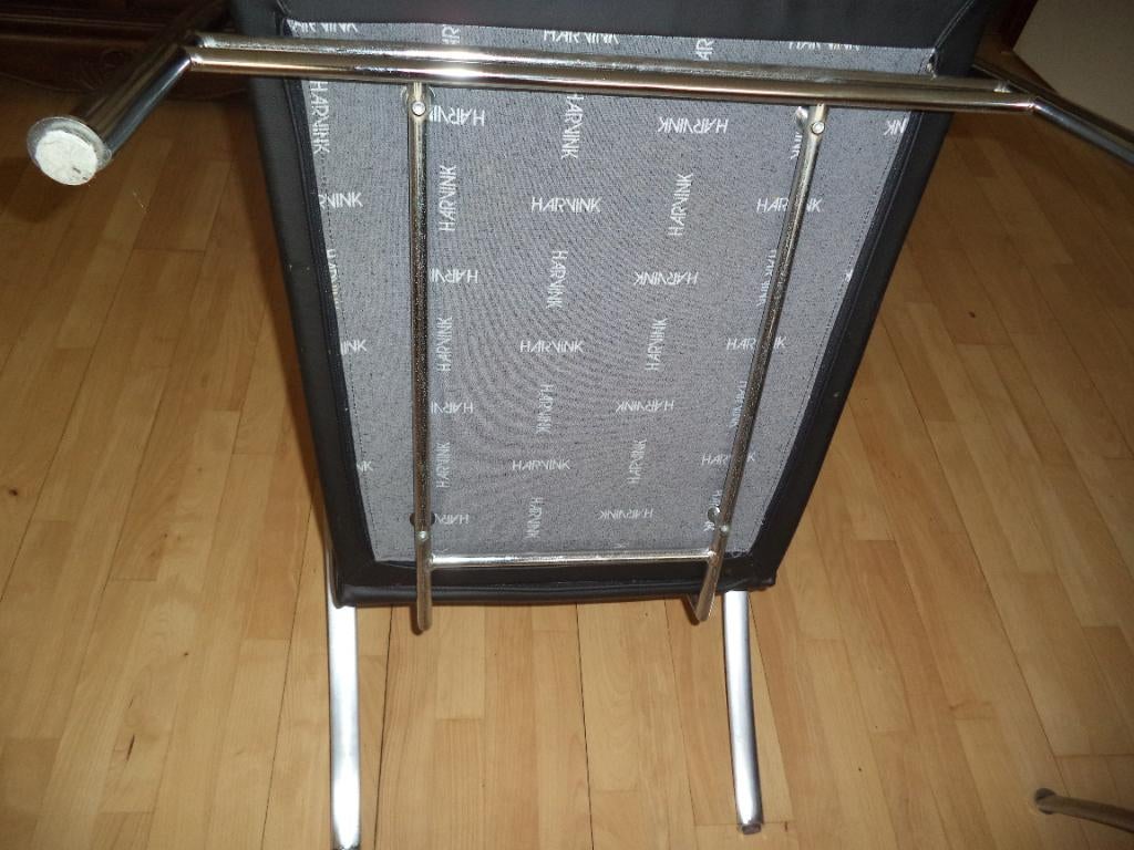 harvink stoelen 2 x, Huis en Inrichting, Gebruikt, Twee, Zwart, Harvink