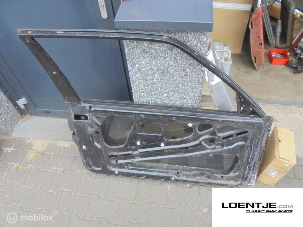 Voordeur links linksvoor BMW e30 coupe twee deurs 325 320 et, Auto-onderdelen, Gebruikt, Deur, Voor, Ophalen of Verzenden