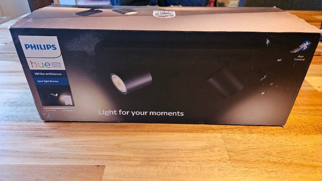 Philips Hue Runner 2 spots (nieuw in verpakking), Ophalen, Kunststof, Opbouwspot, Nieuw