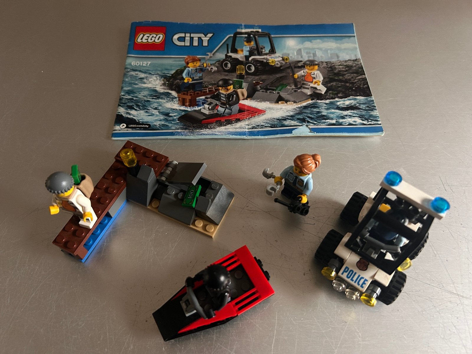 Lego City 60127 gevangeniseiland, Ophalen of Verzenden, Zo goed als nieuw