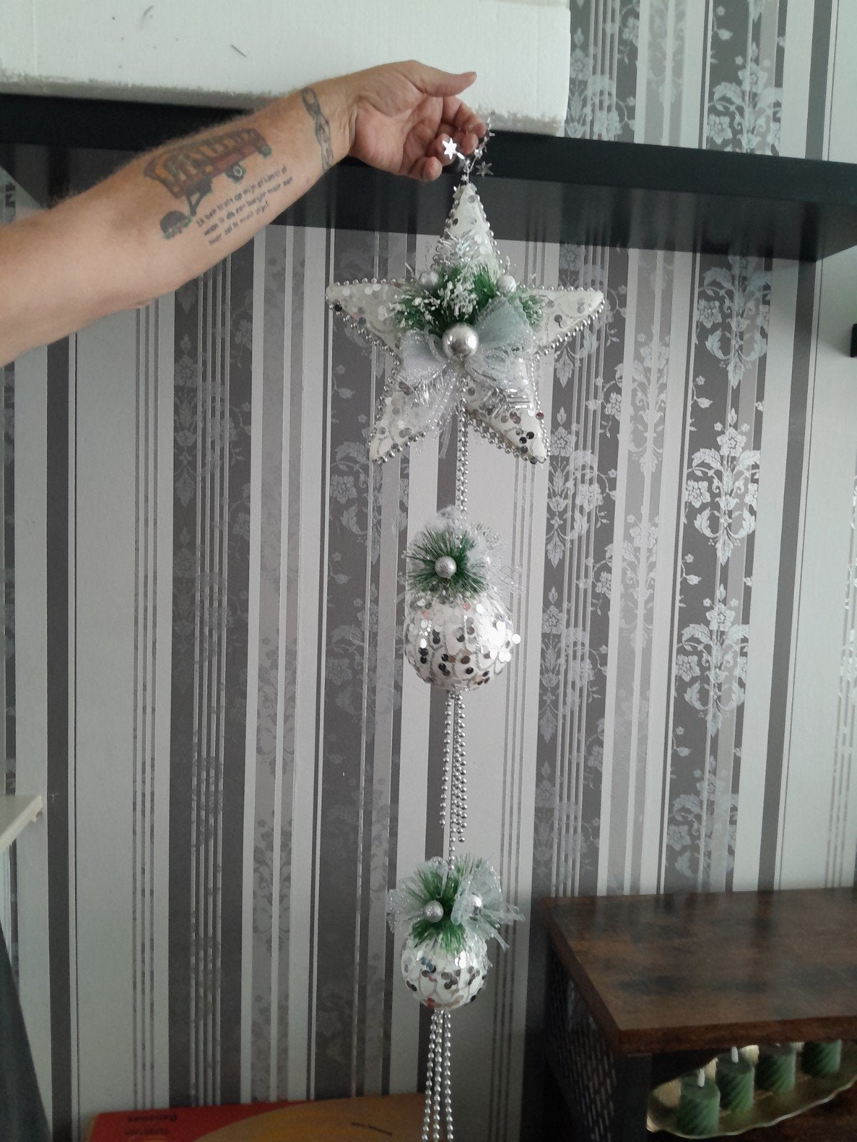 bling bling kerstster, Ophalen of Verzenden, Gebruikt