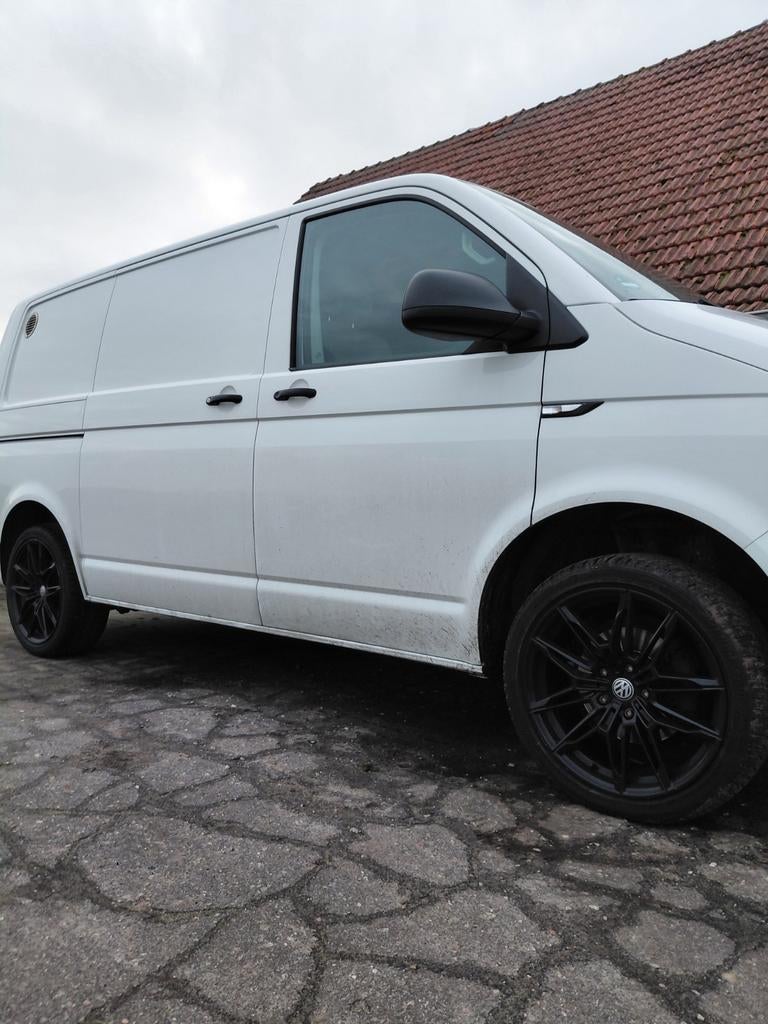 VW Transporter ZGAN 19 inc T5-T6-T7  Velgen met Banden M-S, 255 mm, Banden en Velgen, All Season, Ophalen