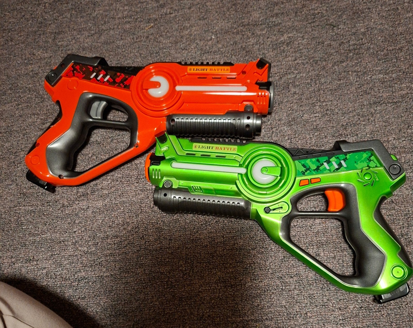 Lasergame, Ophalen