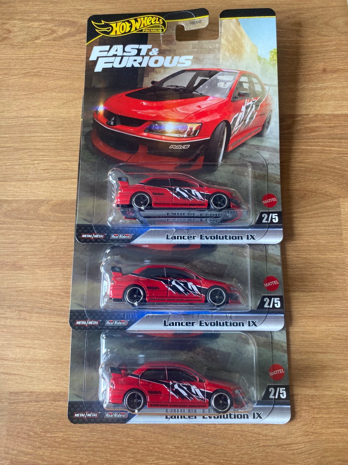 Hot wheels Mitsubishi lancer evo IX, Mattel, Mattel, Ophalen of Verzenden, Zo goed als nieuw