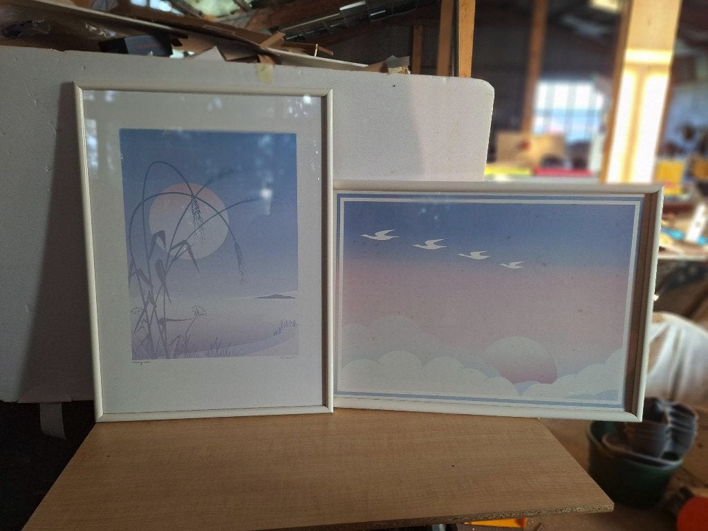 2x litho, Ophalen of Verzenden