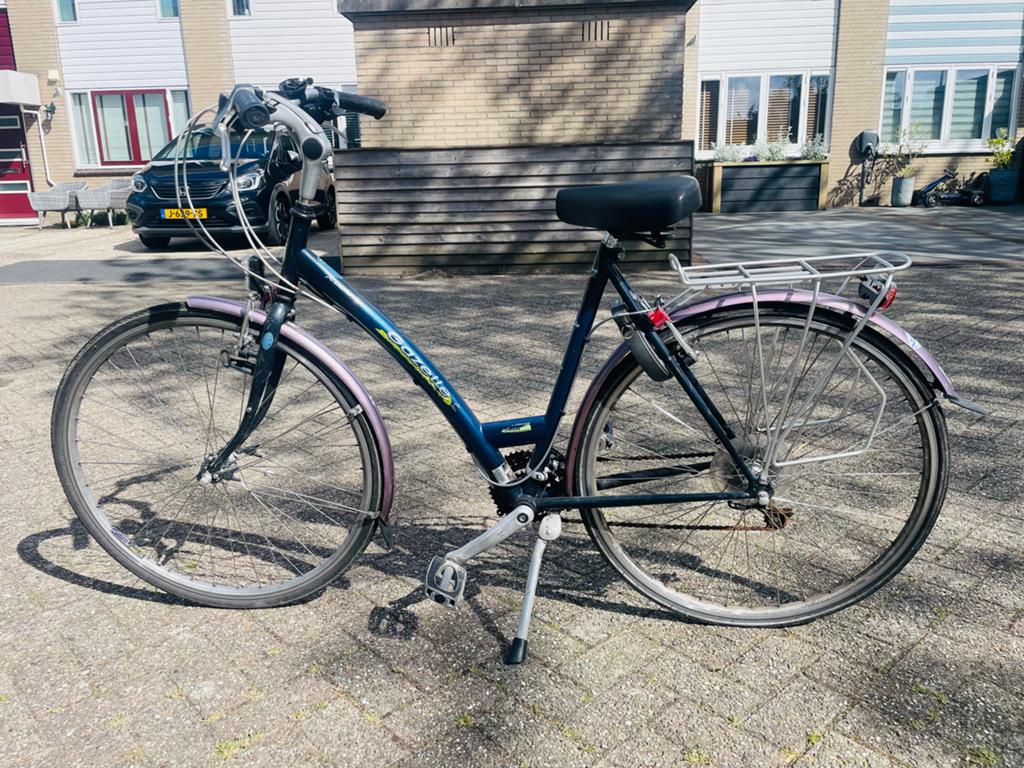 Gazelle damesfiets 26 inch - Opknapper, Fietsen en Brommers, Fietsen | Dames | Sportfietsen en Toerfietsen, Ophalen, Gebruikt