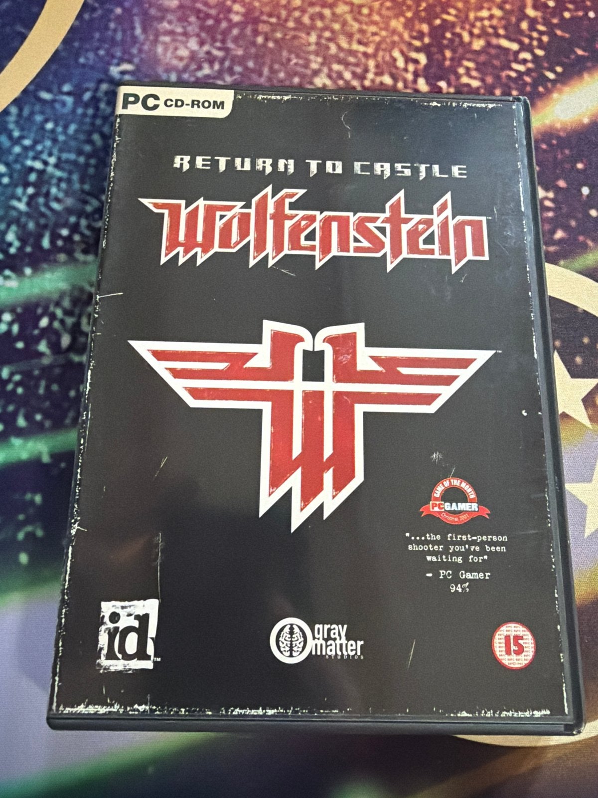 Return to Castle Wolfenstein PC CD-ROM, Online, Gebruikt, Shooter, 1 speler