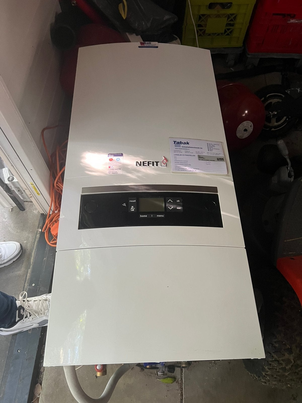Nefit Trendline CV ketel, Minder dan 20 liter, Ophalen, Zo goed als nieuw, Geiser