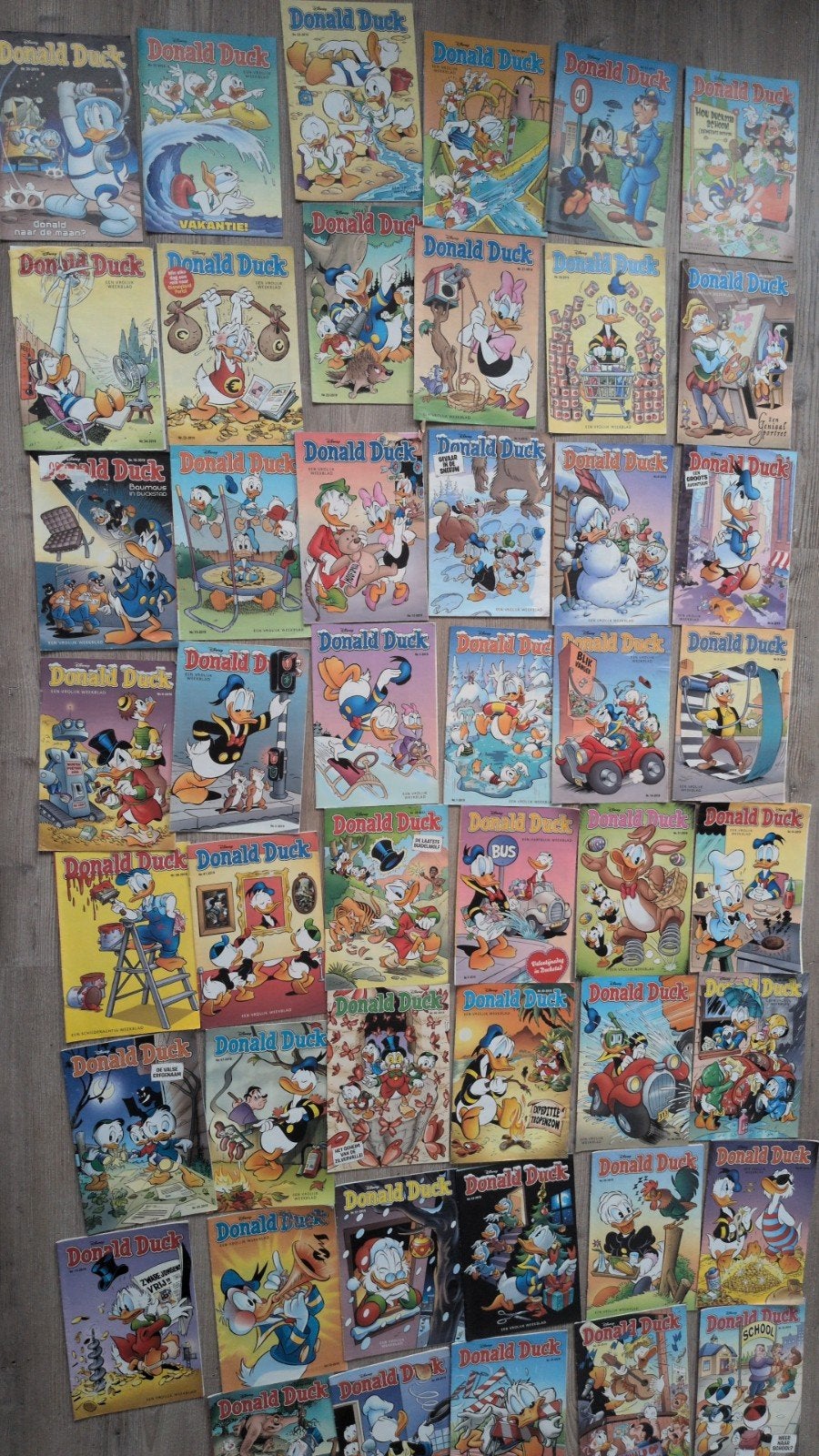 Grote collectie Donald Duck weekbladen, Boeken, Stripboeken, Meerdere stripboeken, Ophalen, Gelezen, Walt Disney