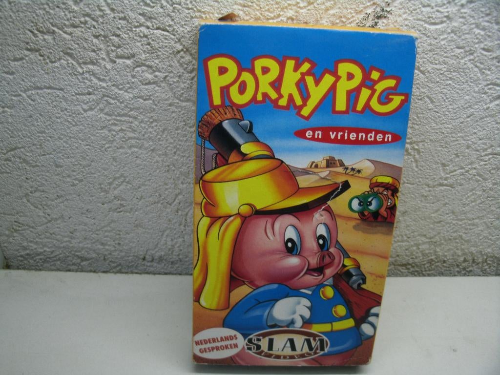 vhs 11a porky pig en vrienden, Alle leeftijden, Ophalen of Verzenden, Zo goed als nieuw